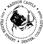 Custom Pug Dog<br>Address Stamp